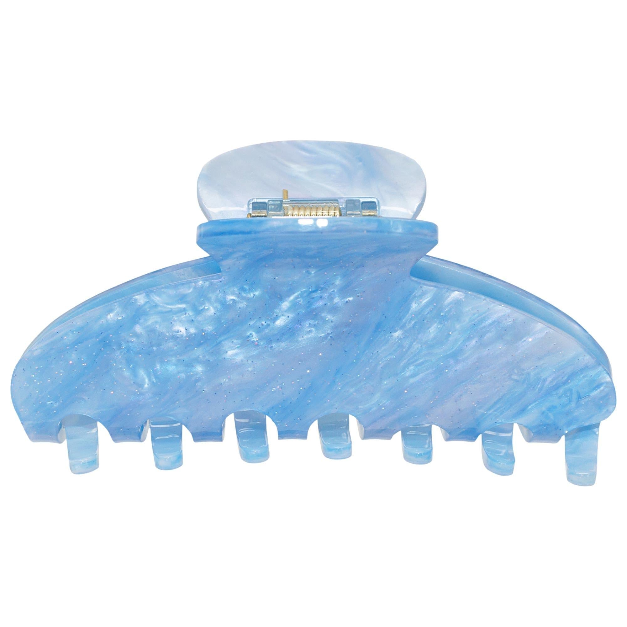 Emi Jay Big Effing Clip Hair Claw in Blue Sugar - Biodegradable, Comfortable Hair Accessory for All Hair Types Emi Jay Hair Claw Clip - Eco-Friendly Hair Accessory Hair Claw Clip, Biodegradable Hair Accessory, Fashionable Hair Clip, Emi Jay Hair Claw, Blue Sugar Hair Clip, Eco-Friendly Hair Products, Hair Accessories, Sustainable Fashion, Hair Care, Hair Styling, Women's Hair Products, Gifts for Her, Hair Clips, Claw Clips, Biodegradable Products