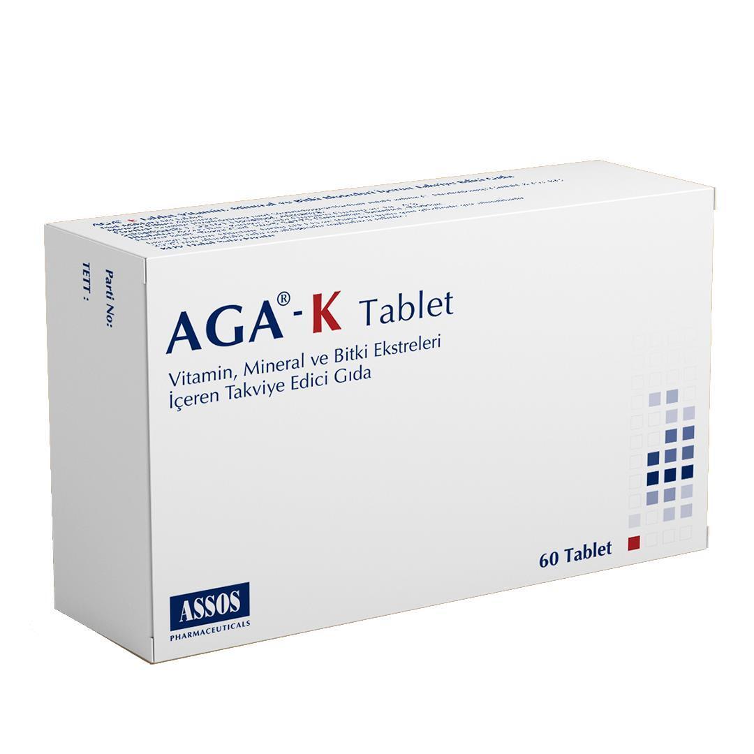 Aga-K Dietary Supplement, Vitamin & Mineral Enriched with Herbal Extracts for Adults - 60 Tablets Aga-K Dietary Supplement for Adults Dietary Supplement, Vitamin and Mineral Supplement, Herbal Extracts, Health Supplements for Adults, Aga-K 60 Tablet, Adult Health Supplements, Natural Health Products, Vitamin B Complex, Zinc Supplements, Health and Wellness, Nutrition Supplements