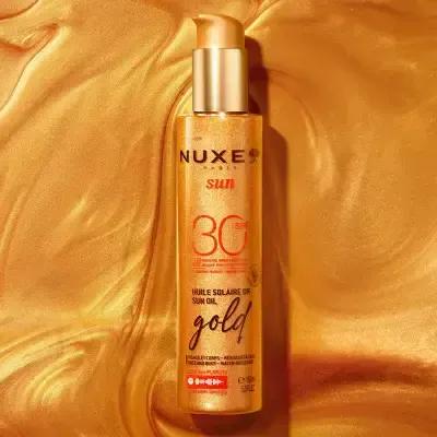 Nuxe Huile Prodigieuse Or: Shimmering Dry Oil SPF 30 - Radiant Glow for Skin & Hair - Natural Sun Protection, Paraben-Free, 1.69 fl oz Nuxe Shimmering Dry Oil SPF 30: Radiant Skin & Sun Protection shimmering dry oil SPF 30, golden shimmer body oil, multi-purpose hair and skin oil, natural body oil with sunscreen, SPF 30 dry oil for face, Nuxe Huile Prodigieuse Or, sun protection body shimmer, radiant glow body oil, paraben-free shimmer oil, dry oil, shimmering oil, SPF oil, sunscreen oil, body oil, hair oil