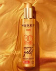 Nuxe Huile Prodigieuse Or: Shimmering Dry Oil SPF 30 - Radiant Glow for Skin & Hair - Natural Sun Protection, Paraben-Free, 1.69 fl oz Nuxe Shimmering Dry Oil SPF 30: Radiant Skin & Sun Protection shimmering dry oil SPF 30, golden shimmer body oil, multi-purpose hair and skin oil, natural body oil with sunscreen, SPF 30 dry oil for face, Nuxe Huile Prodigieuse Or, sun protection body shimmer, radiant glow body oil, paraben-free shimmer oil, dry oil, shimmering oil, SPF oil, sunscreen oil, body oil, hair oil