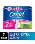 Orkid Ultra Extra Long Hygienic Pads: Ultimate Feminine Hygiene, Ultra Absorbent, Dermatologically Tested - 7 Count Orkid Ultra Long Pads: Ultimate Protection & Comfort hygienic pads, feminine hygiene, menstrual pads, ultra absorbent pads, long sanitary pads, dermatologically tested pads, Orkid pads, sanitary napkins, menstrual protection products, feminine care, period protection, leak protection, overnight pads, sensitive skin pads, women's health, menstrual cycle, absorbency, comfort, dryness, skin-frien