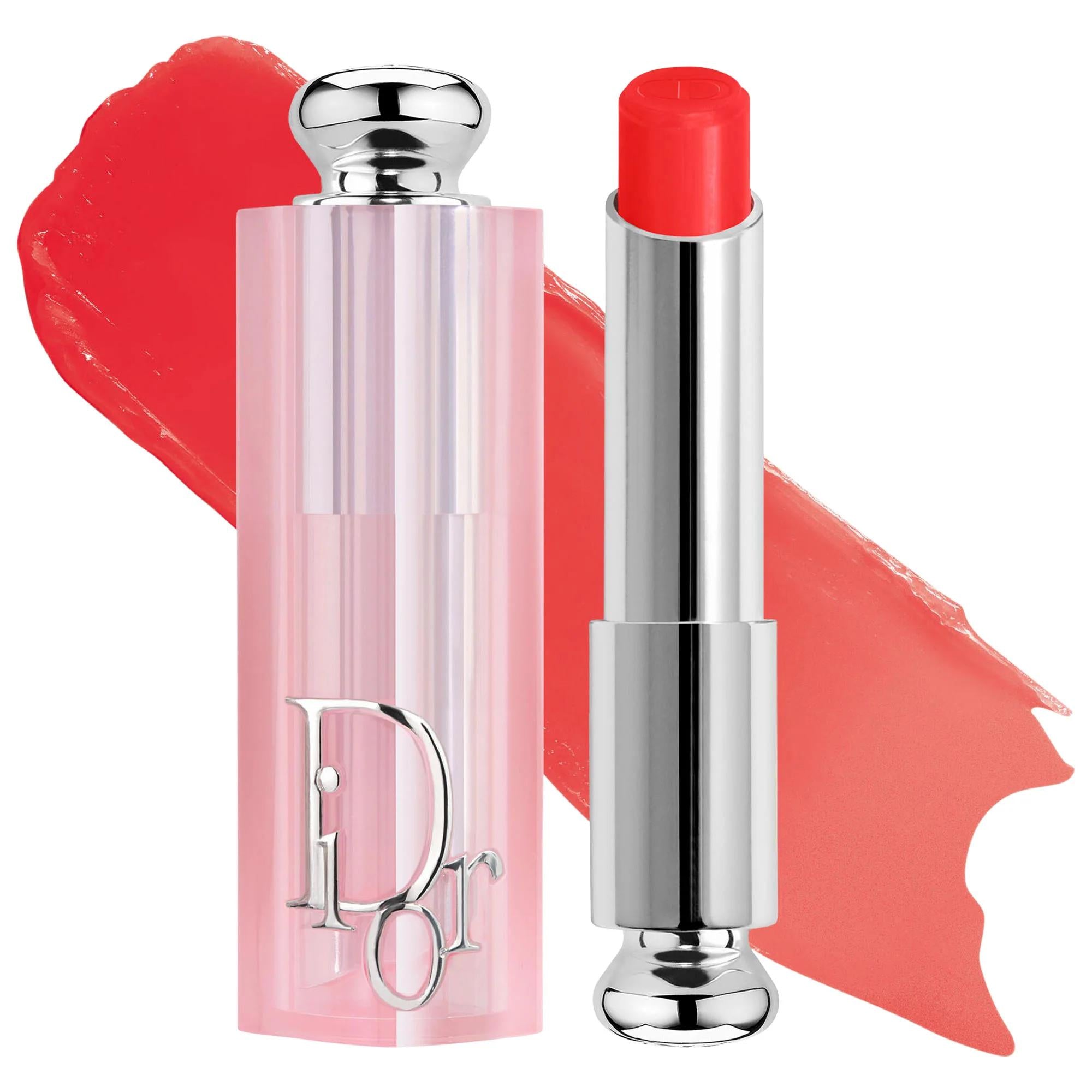 Dior Addict Lip Glow Balm - Hydrating Lip Care with Color, pH-Activated Formula & 48H Hydration Dior Addict Lip Glow Balm - Hydrating Lip Care Dior Addict Lip Glow Balm, Hydrating Lip Balm, Lip Care with Color, pH-activated Lip Balm, Long-lasting Lip Hydration, Lip Balm and Treatment, Cherry Extract, Shea Butter, Lip Care, Cosmetic, Makeup, Lip Products, Hydrating Lip Care, Natural Ingredients, Lip Glow, Lip Color, Moisturizing Lip Balm