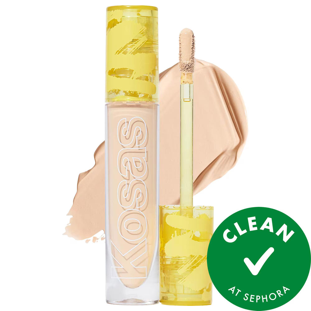 Revealer Creamy Brightening Concealer: Caffeine & Hyaluronic Acid - Vegan, Cruelty-Free, Non-Comedogenic - Conceals Dark Circles & Blemishes for Radiant Skin Revealer Concealer: Brightening, Vegan & Hyaluronic Acid creamy concealer, brightening concealer, caffeine concealer, hyaluronic acid concealer, vegan concealer, cruelty-free concealer, non-comedogenic concealer, concealer for dark circles, concealer for sensitive skin, radiant finish concealer, concealer, makeup, face makeup, dark circles, puffiness,