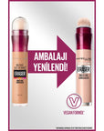 Maybelline Instant Anti Age Eraser Concealer - High Coverage, Anti-Aging Makeup with Goji Berry Maybelline Concealer for Dark Circles & Fine Lines Concealer, Anti-aging makeup, High coverage concealer, Goji berry skincare, Maybelline Instant Anti Age Eraser, Makeup, Cosmetics, Beauty Products, Skincare, Dark circle concealer, Fine line concealer, Flawless finish, Brightening concealer, Easy application concealer
