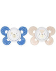 Chicco Orthodontic Pacifier - Physio Forma 2-Pack for Infants 6-16 Months, Safe Silicone Design - Baby Care