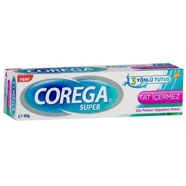 Corega Tasteless Denture Adhesive Cream - 40g - Strong & Long-Lasting Adhesion for Secure Denture Fixation Corega Denture Adhesive Cream - Secure Fit & Comfort denture adhesive cream, tasteless denture adhesive, Corega Diş Protezi Yapıştırıcı Krem, denture fixation cream, long-lasting denture adhesive, denture care, oral care, dental adhesive, secure denture fit, comfortable dentures
