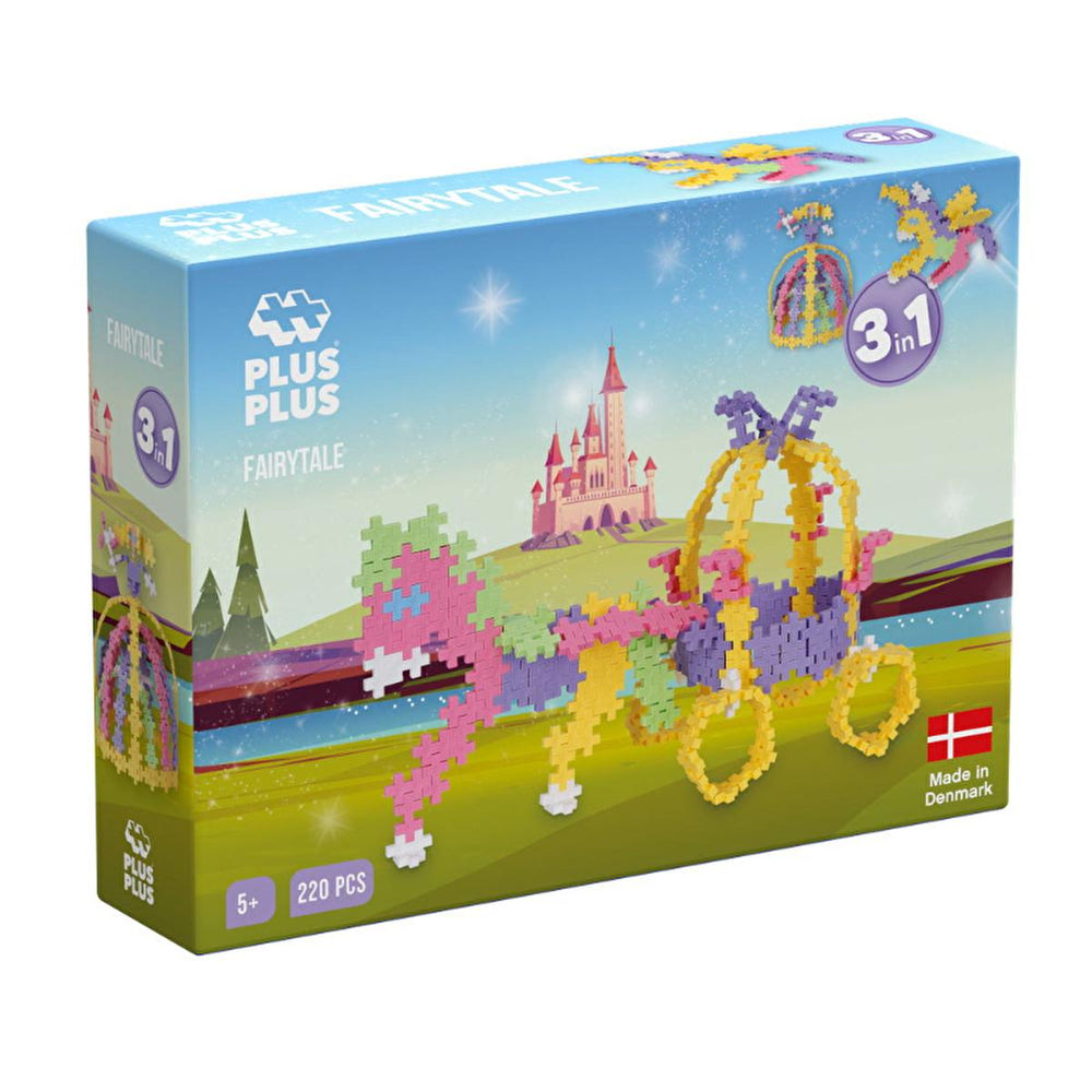 Plus Plus Construction Toy Set - 220 Piece Creative Building Blocks for Kids, Enhances Fine Motor Skills & - Toy