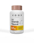 Voop Multivitamin Supplement, Vegan Dietary Supplement with Coenzyme Q10 & Korean Ginseng - Gluten-Free, 30 Capsules Voop Multivitamin Supplement - Vegan, Gluten-Free, 30 Capsules multivitamin supplement, vegan dietary supplement, gluten-free vitamins, Coenzyme Q10 supplement, Korean Ginseng vitamins, health and wellness, dietary supplementation, vegan-friendly, locally produced, protective packaging