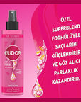 Elidor Superblend Hair Care Leave-In Conditioner - Silicone-Free, Coconut Oil, UV Protection - 6.76 fl oz Elidor Superblend Leave-In Conditioner - Silicone-Free & UV Protective Hair care product, Leave-in hair conditioner, Silicone-free hair care, Coconut oil hair treatment, UV protection for hair, Hair nourishment, Hair protection, Natural hair care, Hair softness, Hair shine, Hair manageability, Dry hair solution, Damaged hair repair