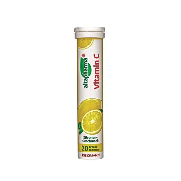 Altapharma Vitamin C Supplement Effervescent Tablets - Gluten-Free, Vegan, Immune Boost - 20 Count Altapharma Vitamin C Effervescent Tablets - Immune Boost Supplement Vitamin C supplement, Effervescent tablets, Dietary supplement, Vegan supplement, Gluten-free health products, Immune system support, Health-conscious, Dietary restrictions, Altapharma