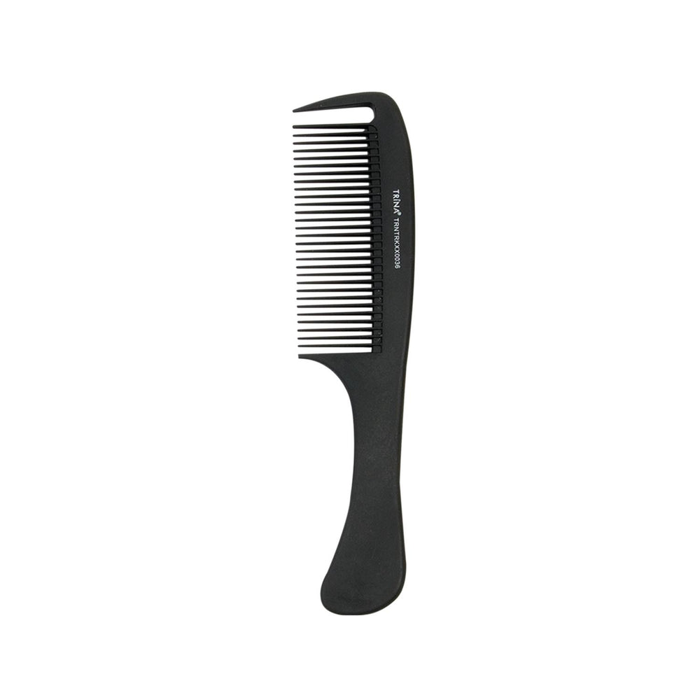 Trina Karbon Tarak 36 - Karbon Hair Comb for Detangling and Styling - Durable and Gentle on Hair - Hair Accessories