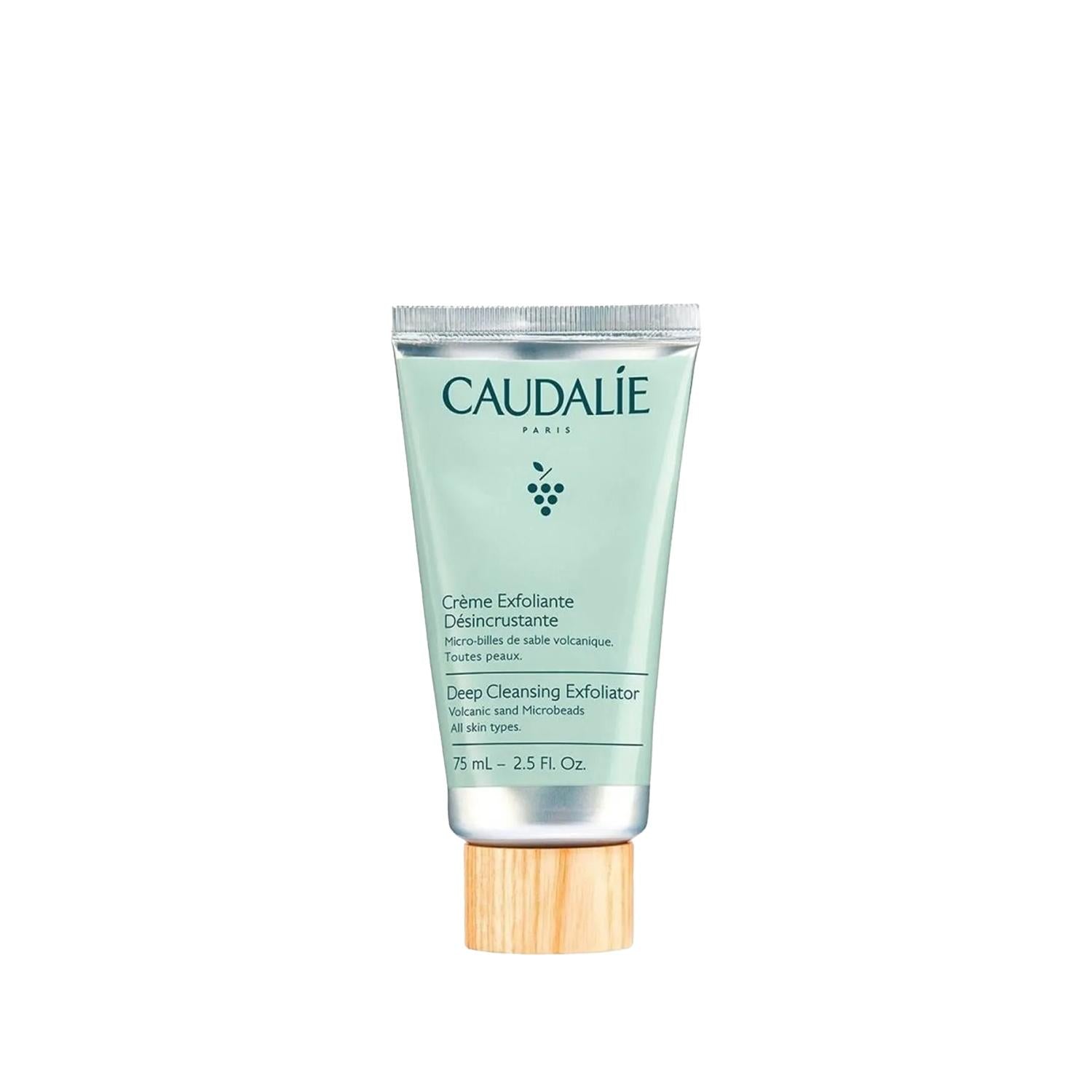 Caudalie Vinoclean Deep Cleansing Exfoliating Peeling 75ml - Gentle Exfoliation for Smoother Skin Caudalie Vinoclean Exfoliating Peeling for Smoother Skin Caudalie Vinoclean, Deep Cleansing Exfoliating, Exfoliating peeling, Skincare product, Gentle exfoliation, Smoother skin, Brighter complexion, Skincare routine, Deep cleansing, 75ml, Portable skincare, Caudalie skincare, Vinoclean