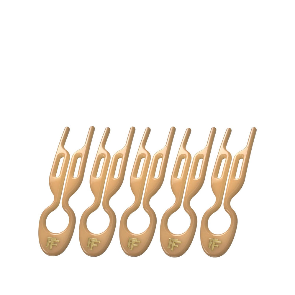 Fiona Franchimon No 1 Hairpin Caramel 5 Pieces