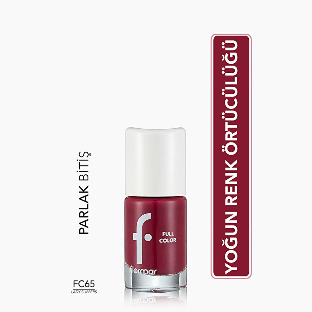 Flormar Full Color Ekstra Yoğun Pigmentli Oje - Highly Pigmented Nail Polish for Long-Lasting Color - view 4