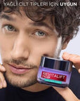L'Oreal Paris Revitalift Filler: Oil Control Water Based Hyaluronic Acid Gel Cream - Lightweight Facial Moisturizer for Oily Skin, Anti-Aging Benefits L'Oreal Revitalift Filler: Oil Control Moisturizer - Hydrate & Shine-Free Loreal Revitalift Filler, Oil Control Moisturizer, Water Based Moisturizer, Hyaluronic Acid Gel Cream, Lightweight Facial Moisturizer, Moisturizer for Oily Skin, Anti-Aging Moisturizer, Loreal Moisturizer, Facial Moisturizer, Oily Skin, Combination Skin, Hydrating Gel, Oil-Free Moisturi