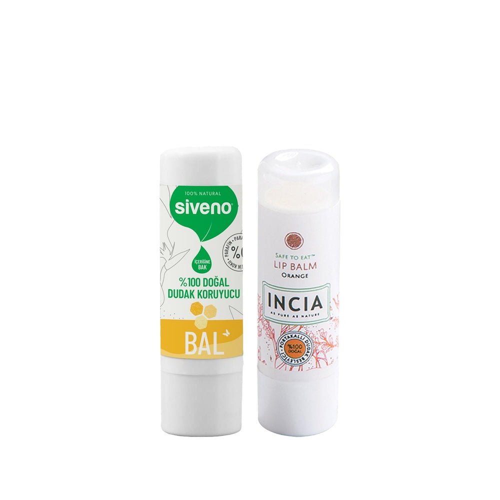 Siveno Natural Lip Care Set with Honey and Orange - Nourishing and Protective Lip Balm for Dry Lips Siveno Natural Lip Care Set - Nourishing Lip Balm Natural lip balm, Honey lip care, Orange flavor lip balm, Nourishing lip care set, Protective lip balm, Lip care, Natural ingredients, Honey, Orange, Lip nourishment, Lip protection, Dry lip solution, Sensitive lip care, Natural cosmetics, Organic lip balm, Lip health, Skincare, Beauty products, Natural beauty, Gift sets, Lip care routine
