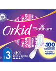 Orkid Platinum Size 3 Long Sanitary Pads with Wings 6 Count