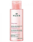 Nuxe Very Rose 3-in-1 Micellar Water - Natural Makeup Remover & Skincare for Dry Skin - Makeup Remover