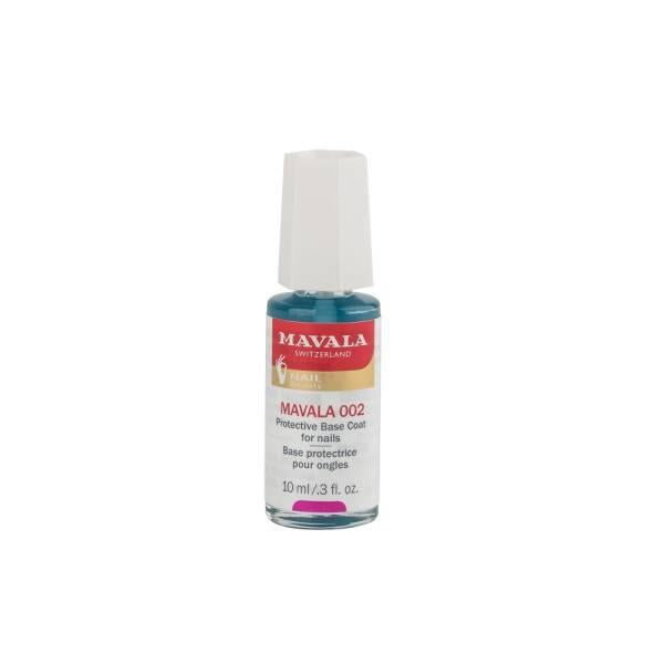 Mavala 002 Nail Protective Base Coat 10ml - Extend Nail Polish Life & Protect Nails - Nail Polish