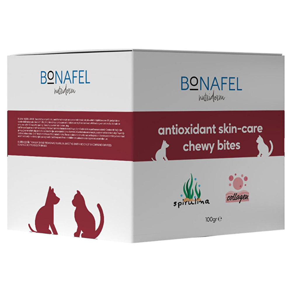 Bonafel Pet Supplement Tablets for Cats & Dogs - Spirulina & Collagen for Healthy Skin, Coat & Joints - Natural - view 4