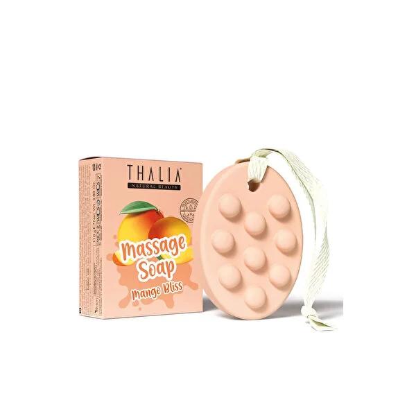Thalia Mango Bliss Massage Soap - Moisturizing, Almond Oil Enriched, Tropical Scented Skincare Thalia Mango Bliss Massage Soap - Nourishing Skincare Massage Soap, Moisturizing Soap, Mango Scented Soap, Almond Oil Enriched Soap, Skincare Products, Tropical Scented Soap, Nourishing Soap, Luxurious Skincare, Self-Care Products, Skincare Routine Essentials