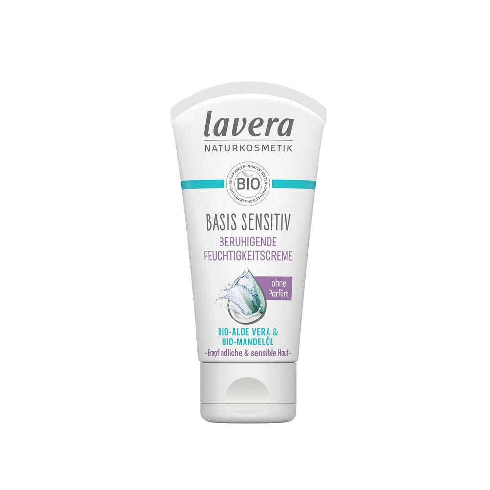 Lavera Moisturizing Face Cream for Sensitive Skin - Soothing & Hydrating Natural Cream, 1.69 fl oz Lavera Sensitive Skin Face Cream - Natural & Soothing Lavera face cream, sensitive skin moisturizer, natural face cream, soothing face cream, moisturizing cream, Lavera Basis Sensitiv, gentle skincare, natural moisturizing, face moisturizer, skincare for sensitive skin, natural skincare, hydration, skin soothing, comfort skin