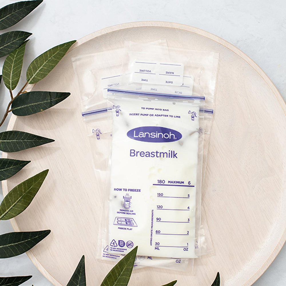 Lansinoh Breast Milk Storage Bags - 25 Count, BPA-Free, Pre-Sterilized - view 4