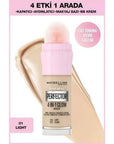 Maybelline Instant Perfector Glow Vegan Foundation - Multifunctional Makeup with Concealer & Primer Maybelline Instant Perfector Glow - Vegan Foundation Maybelline Instant Perfector Glow, Vegan Foundation, Multifunctional Makeup, Foundation with Concealer and Primer, Cruelty-Free Makeup Products, makeup, cosmetics, beauty products, vegan beauty, cruelty-free beauty, foundation, concealer, primer, BB cream