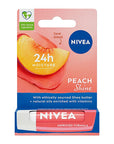 Nivea Lip Care Balm - 24 Hour Moisturizing Shimmering Lip Balm Nivea 24hr Moisturizing Lip Balm Lip balm, Nivea lip care, Moisturizing lip balm, Dermatologically tested lip care, Shimmering lip balm, Lip care products, Dry lip solution, Chapped lip remedy, Natural lip balm, Cleaner lip care