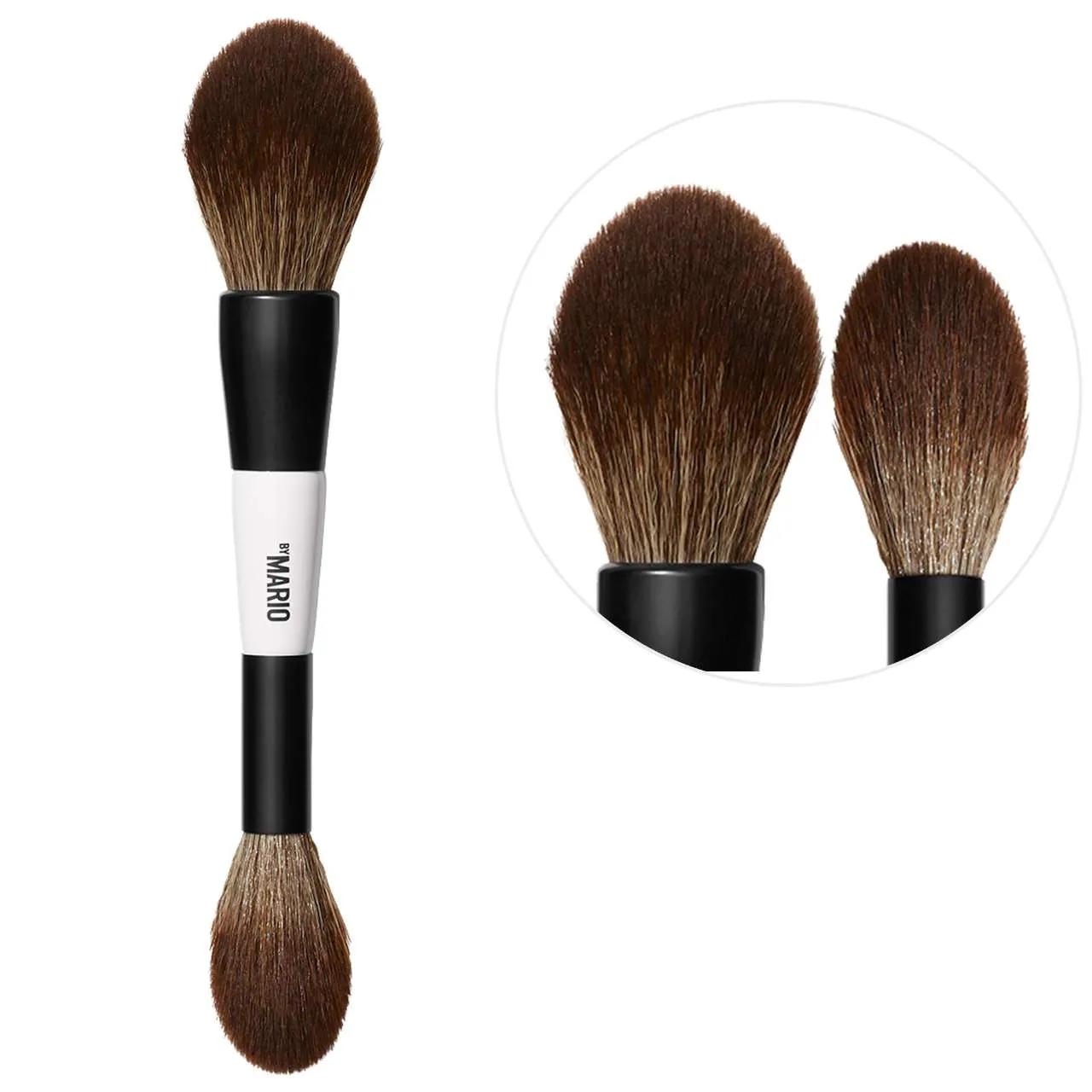 F2 Cruelty-Free Dual-Ended Powder Brush - Professional Makeup Application Tool with Synthetic & Natural Bristles F2 Dual-Ended Powder Brush - Cruelty-Free Makeup Tool Makeup Brush, Dual-Ended Powder Brush, Cruelty-Free Makeup Tools, Synthetic Makeup Brush, Professional Makeup Application, Makeup Enthusiasts, Beauty Tools, Makeup Essentials, Cosmetic Brushes, Multi-Use Makeup Brush, Powder Brush, Bronzer Brush, Ethical Beauty Products, High-Quality Makeup Brushes