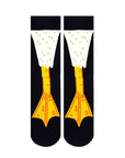 Carnaval Socks Duck Feet Patterned Crew Socks - 1 Pair
