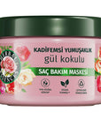 Herbal Essences Rose Hair Mask - Vegan, Cruelty-Free, Moisturizing Treatment for Dry Hair - 10.14 fl oz Herbal Essences Rose Hair Mask - Vegan, Moisturizing Treatment Herbal Essences hair mask, rose-scented hair care, vegan hair products, cruelty-free cosmetics, moisturizing hair treatment, hair care, natural hair products, dry hair solution, rose hair mask, vegan cosmetics