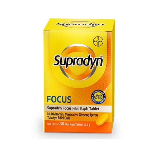 Supradyn Dietary Supplement - Multivitamin, Ginseng & Coenzyme Q10 for Cognitive Support & Overall Health Supradyn Focus - Multivitamin & Ginseng Supplement Multivitamin Supplement, Ginseng Dietary Supplement, Coenzyme Q10 Supplement, Vitamin and Mineral Blend, Cognitive Support Supplement, Dietary Supplement, Health Supplements, Multivitamin, Ginseng, Coenzyme Q10, Cognitive Support, Mental Clarity, Focus, Energy, Antioxidant, Nutritional Support, Health and Wellness