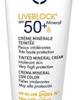 Isis Pharma Uveblock SPF 50+ Tinted Mineral Sunscreen Cream for Sensitive Skin - 1.35 fl oz Isis Pharma Uveblock SPF 50+ Tinted Mineral Sunscreen for Sensitive Skin mineral sunscreen, SPF 50+, tinted sunscreen, sensitive skin sunscreen, UVA-UVB protection, Isis Pharma, skincare, sun protection, dermatologically tested, cosmetic tint, lightweight texture, photostable, beach essentials, hiking gear, daily skincare, natural sun protection