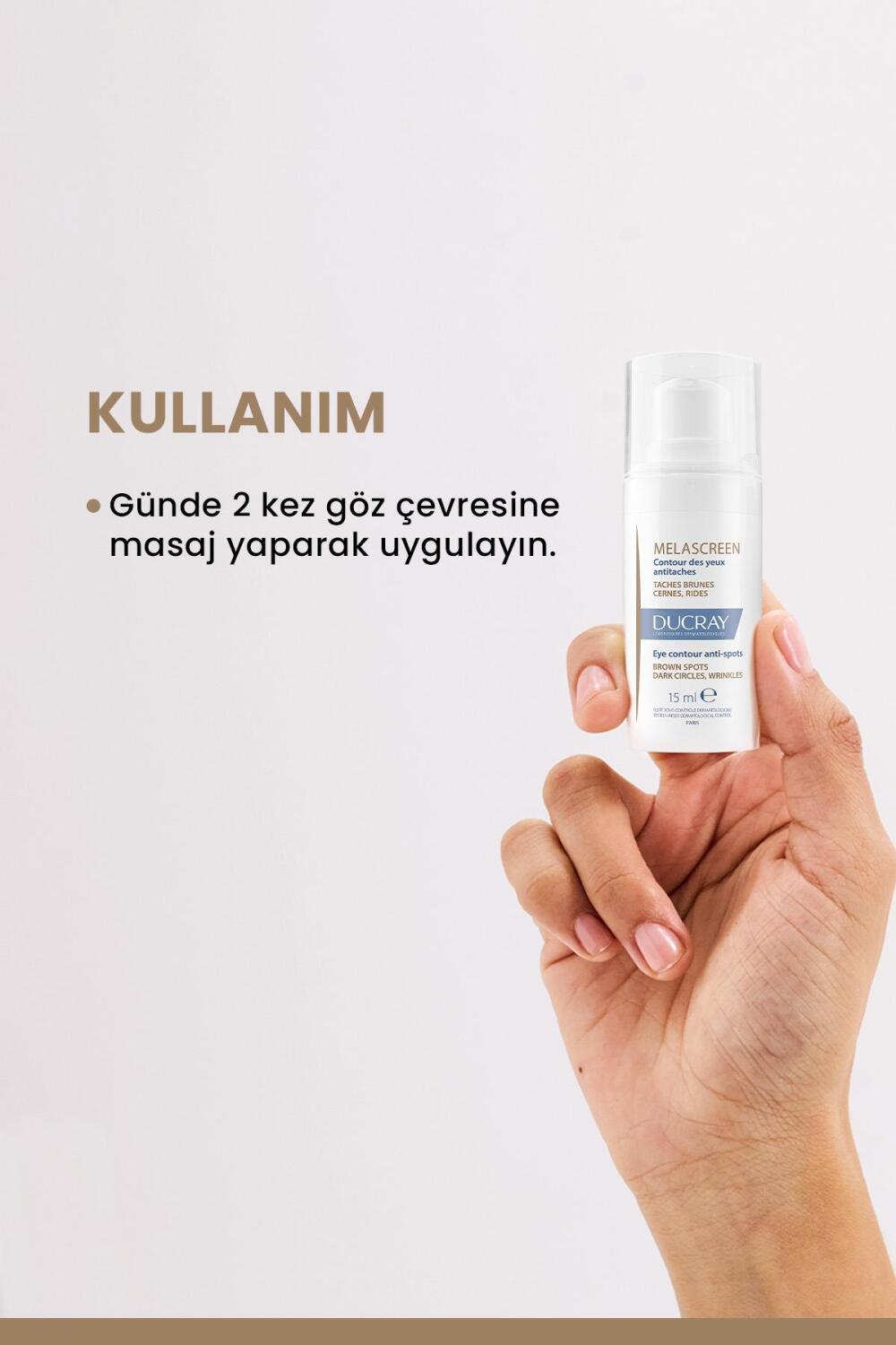 Ducray Melascreen Anti-Aging Eye Cream - Reduces Fine Lines & Wrinkles, 0.51 fl oz Ducray Melascreen Eye Cream - Anti-Aging & Wrinkle Reduction eye cream, anti-aging eye cream, anti-wrinkle eye cream, Ducray Melascreen, skin care for eyes, fine lines reduction, wrinkle reduction, skin elasticity improvement, gentle eye care, travel size eye cream, trusted skin care brand, cosmetic care, beauty products, skincare routine, eye care routine