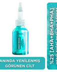 Loreal Paris Bright Reveal: 25% AHA BHA PHA Peeling Serum for Skin Renewal, Brightening, and Pore Minimizing - Gentle Exfoliation at Home Loreal Paris AHA BHA PHA Serum: Brighten & Renew Skin peeling serum, AHA BHA PHA serum, skin renewal serum, exfoliating serum, brightening serum, skin tone serum, pore minimizing serum, Loreal peeling serum, gentle exfoliation for sensitive skin, chemical peel at home, AHA serum, BHA serum, PHA serum, niacinamide, exfoliation, skin brightening, pore reduction, skin textur