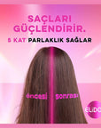 Elidor Ultra Işıltı 100 Hair Care Cream - Intense Shine & Nourishment for Damaged Hair - view 8