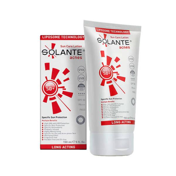 Solante Acnes Sunscreen Lotion SPF50+ - Non-Comedogenic, Hypoallergenic, Water-Resistant Protection for Acne-Prone Skin Solante Acnes Sunscreen Lotion SPF50+ for Acne-Prone Skin SPF50+ sunscreen, acne protection sunscreen, non-comedogenic sunscreen, hypoallergenic sunscreen, water-resistant sunscreen, sunscreen lotion, acne-prone skin care, sensitive skin products, fragrance-free skincare, anti-aging skincare, sun protection, dermatologically tested, skincare essentials