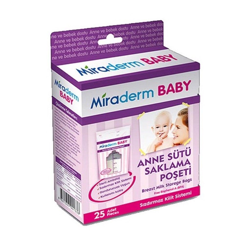 Miraderm Breast Milk Storage Bags - Sterile, Leakproof & Freezer Safe (Pack of 25) Miraderm Breast Milk Storage Bags - Sterile & Leakproof Breast Milk Storage Bags, Sterile Breast Milk Bags, Leakproof Breast Milk Storage, Freezer Safe Breast Milk Bags, Nursing Mother Supplies, Breastfeeding Essentials, Baby Care Products, Breast Milk Storage Solutions, Miraderm, Nursing Supplies