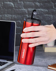 Cooker Stainless Steel Thermos 400ml - Keep Drinks Hot & Cold On-the-Go, Leak-Proof Travel Mug Cooker Thermos: Keep Drinks Hot/Cold On-the-Go! stainless steel thermos, insulated thermos, travel mug, hot and cold thermos, leak proof thermos, car cup thermos, portable thermos, 400ml thermos, commuter thermos, outdoor thermos, travel, camping, hiking, office, school, stainless steel, double walled, hot drinks, cold drinks, beverage container, cup holder, anti-spill, portable, drinks, travel mug, car accessory,