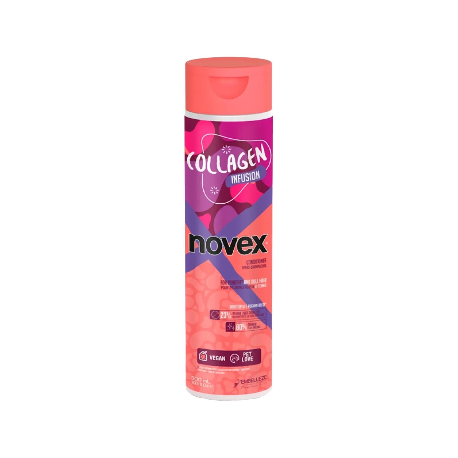 Novex Collagen Infusion Hair Cream for Thin Hair - 10.14 fl oz Volume Enhancer & Nourisher Novex Collagen Hair Cream for Thin Hair Collagen Hair Cream, Hair Volume Enhancer, Novex Hair Care, Thin Hair Solutions, Nourishing Hair Products, Hair Care, Collagen Infusion, Volume Enhancing Hair Cream, Hair Nourishment, Hair Strengthening, Fine Hair Care, Hair Health