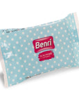 Benri Mini Wet Wipes 3-Pack: Paraben-Free, pH Balanced, Perfect for Travel & On-the-Go Cleansing Benri Mini Wet Wipes: Travel Pack - Clean & Refresh On-the-Go Wet wipes, Pocket wipes, Mini wet wipes, Paraben free wipes, Travel wipes, Personal cleansing wipes, pH balanced wipes, Portable wet wipes, Wet towel, Facial wipes, Hand wipes, Sanitizing wipes, Cleansing wipes, Hygiene, Personal hygiene, Travel, On the go, Convenience, Sensitive skin, Paraben-free, pH balanced, Mini size, Resealable, Pocket, Bag, Pur