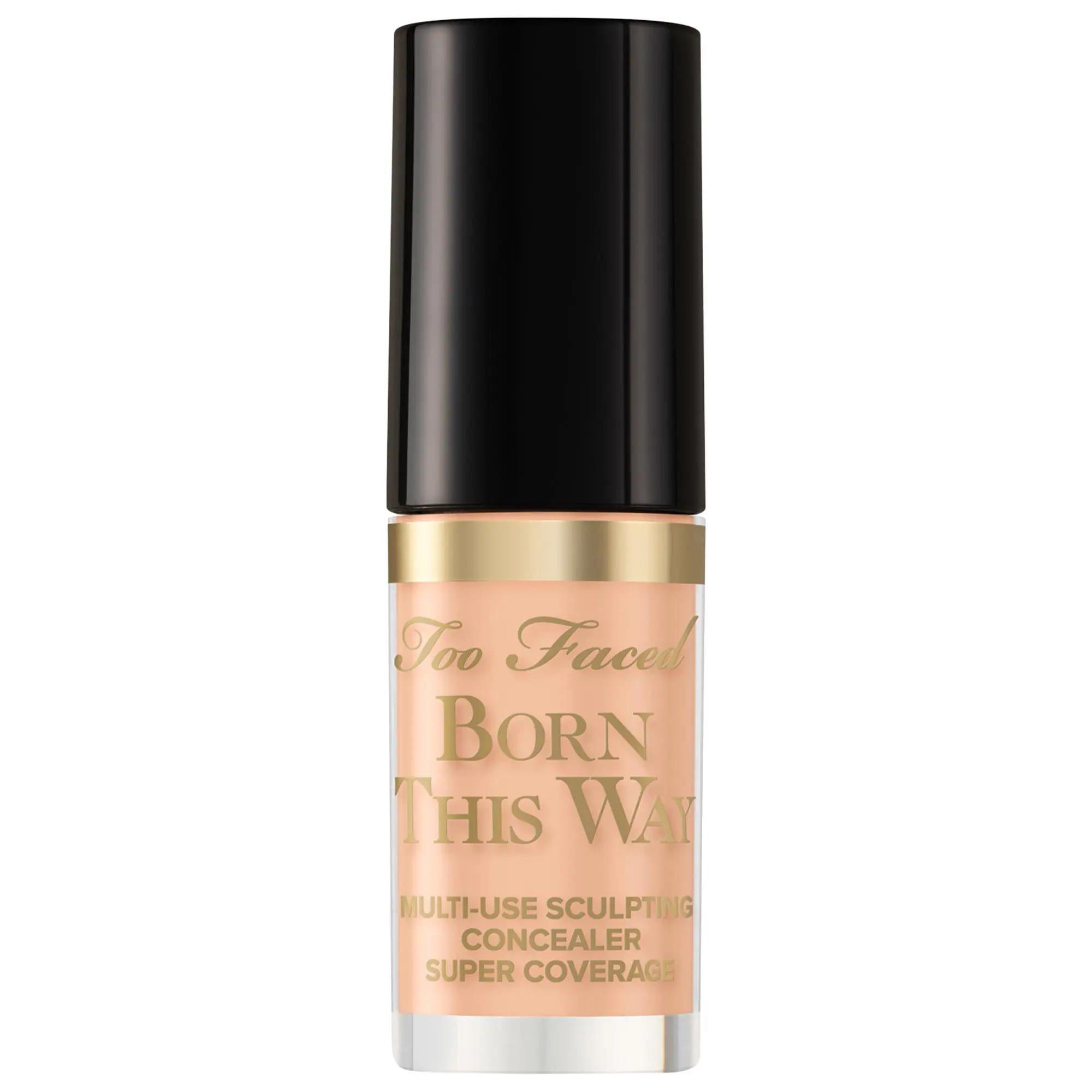 Too Faced Born This Way Super Coverage Multi-Use Concealer - Full Coverage, Hydrating, Vegan & Cruelty-Free Too Faced Born This Way Concealer - Full Coverage & Hydrating full coverage concealer, hydrating concealer, vegan concealer, cruelty-free concealer, multi-use concealer, liquid concealer, natural finish concealer, long-lasting concealer, Too Faced, Born This Way Concealer, makeup essentials, beauty products for sensitive skin, ethical beauty products, conceal and contour, high coverage makeup, flawles