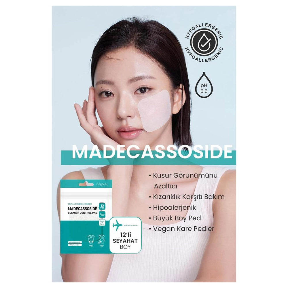 Dermal Madecassoside Blemish Control Pads 12 Count
