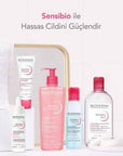 Bioderma Sensibio H2O - Gentle Micellar Eye Makeup Remover for Sensitive Eyes - Hypoallergenic & Fragrance-Free - Cleanses & Soothes (4.23 fl oz) Bioderma Eye Makeup Remover - Gentle, Hypoallergenic Cleanser eye makeup remover, sensitive eye makeup remover, micellar eye cleanser, hypoallergenic eye makeup remover, fragrance-free eye makeup remover, gentle eye makeup remover, bioderma eye makeup remover, eye cleanser for sensitive skin, alcohol free eye makeup remover, makeup remover, eye cleanser, sensitive