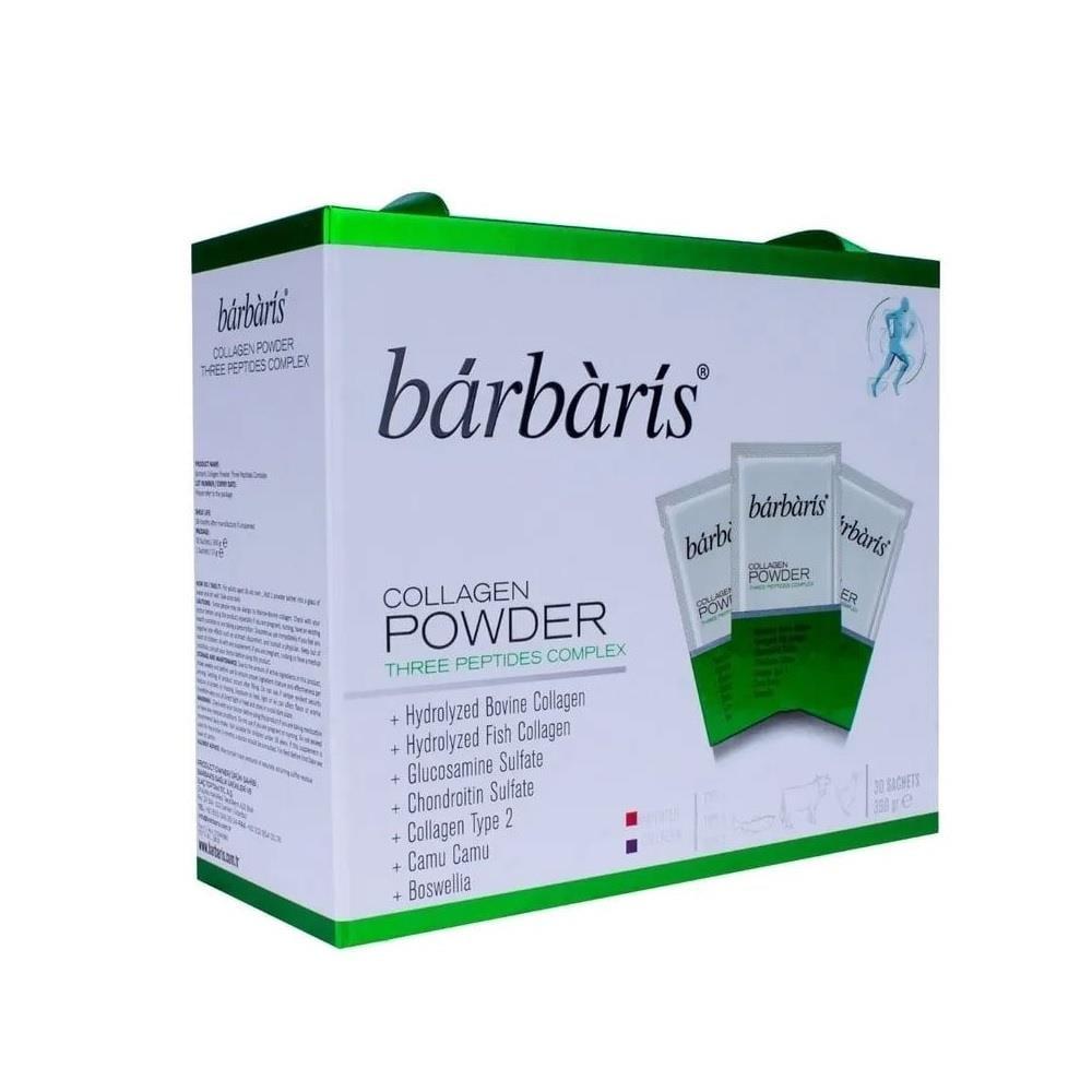 Barbaris Collagen Powder Three Peptides Complex 30 Sachets