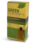 Green Therapy Natural Hair Dye - Latte 7.7, Argan Oil Enriched, Ammonia-Free Hair Coloring Green Therapy Natural Latte 7.7 Hair Dye - Argan Oil Enriched Hair dye, Natural hair dye, Argan oil hair dye, Ammonia-free hair dye, PPD-free hair dye, Rezorsinol-free hair dye, Green Therapy hair dye, Latte hair color, Hair coloring, Natural hair care, Gentle hair dye, Gray hair coverage, Nourishing hair dye