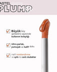 Pastel Profashion Plump Up Extra Hydrating Plumping Gloss 202 - Vegan Hydrating Lip Gloss with Plumping Effect Pastel Profashion Plump Up Lip Gloss - Vegan & Hydrating hydrating lip gloss, plumping lip gloss, vegan cosmetics, cruelty-free beauty products, paraben-free lip care, lip care, vegan lip gloss, cruelty-free lip gloss, hyaluronic acid lip gloss, aloe vera lip gloss, cosmetic, beauty product, lip hydration, lip plumping