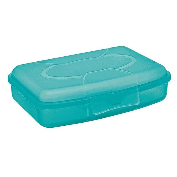 Flink & Sauber Rectangular Food Storage Container - Medium Size Snack Box for On-the-Go, Portable and Practical Kitchen Organization Flink & Sauber Food Storage Container - Medium Rectangular Snack Box Food Storage Container, Snack Box, Rectangular Storage Container, Medium Sized Food Container, Portable Food Storage, Kitchen Organization, On-the-Go Snacks, Practical Storage, Food Container, Snack Storage, Kitchen Essentials, Lunch Box, Picnic Accessories