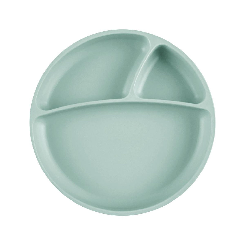 OiOi Silicone Baby Plate with Suction Base - Heat Resistant, Microwave & Oven Safe, Premium Food-Grade Silicone - view 2